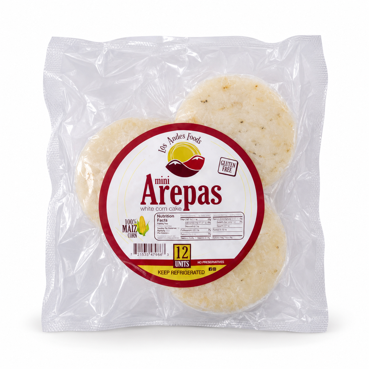 Mini Arepas (12 und)