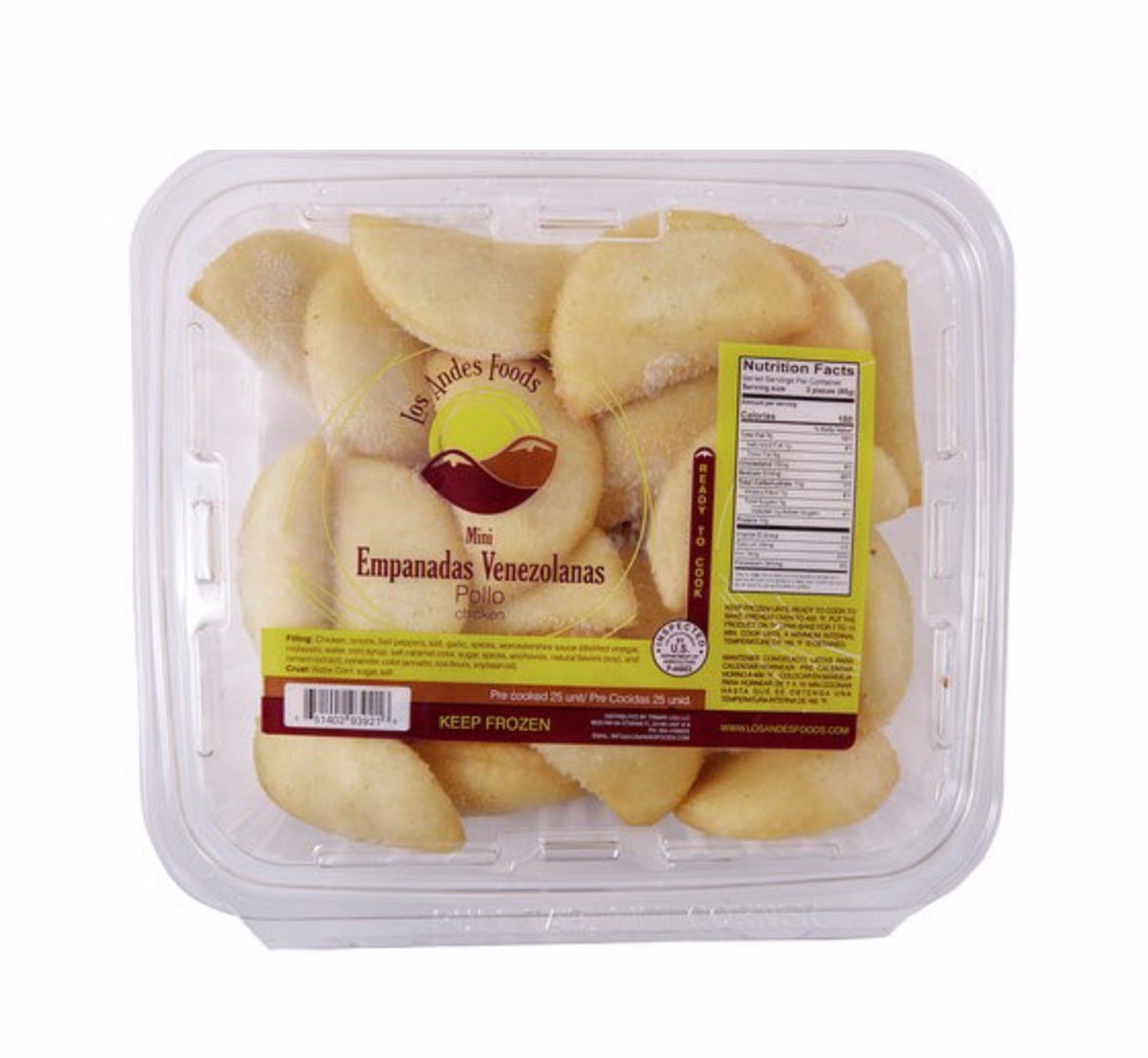 Mini Empanadas Carne Mechada (25 UND)