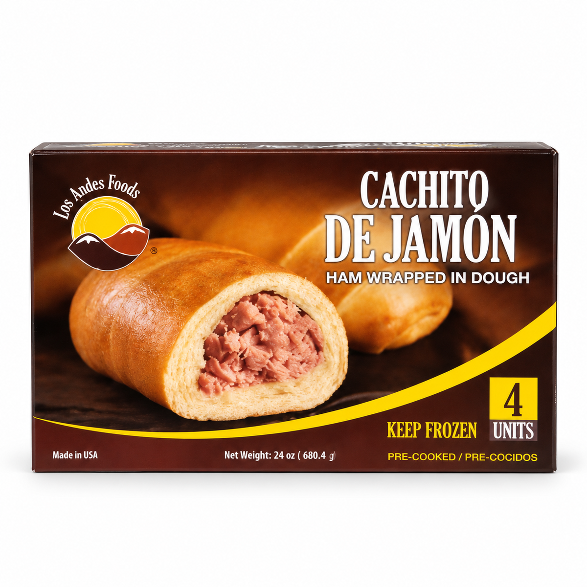 Cachitos de Jamon (4 und)