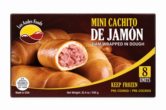 Mini Cachito de Jamon ( 8 und)