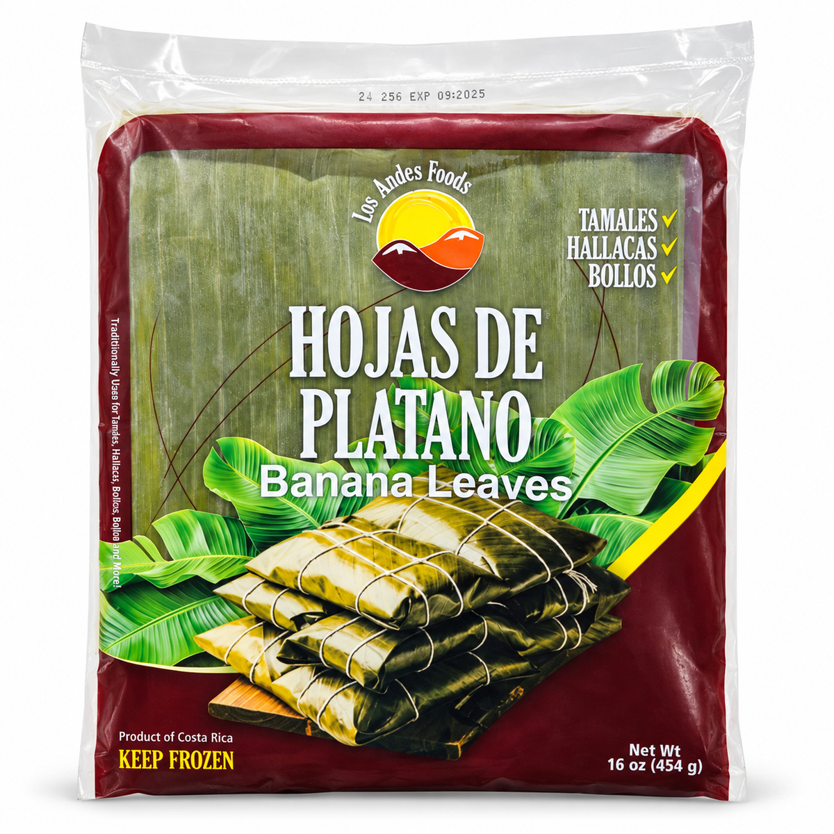 Hojas de platano (4 lbs)