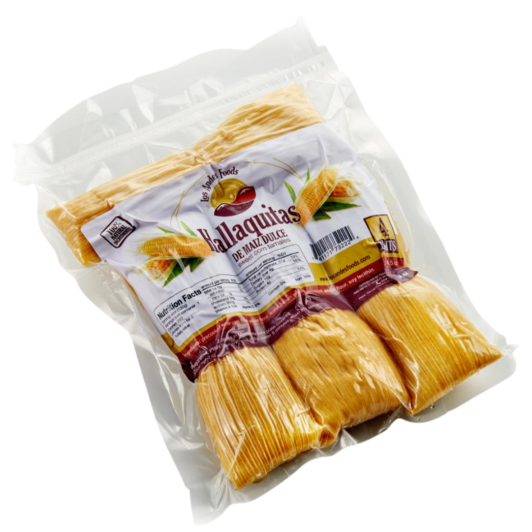 Hallaquitas de Maiz (4 UND)