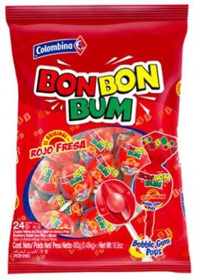 Bom Bom Bum Fresa (24 UND)