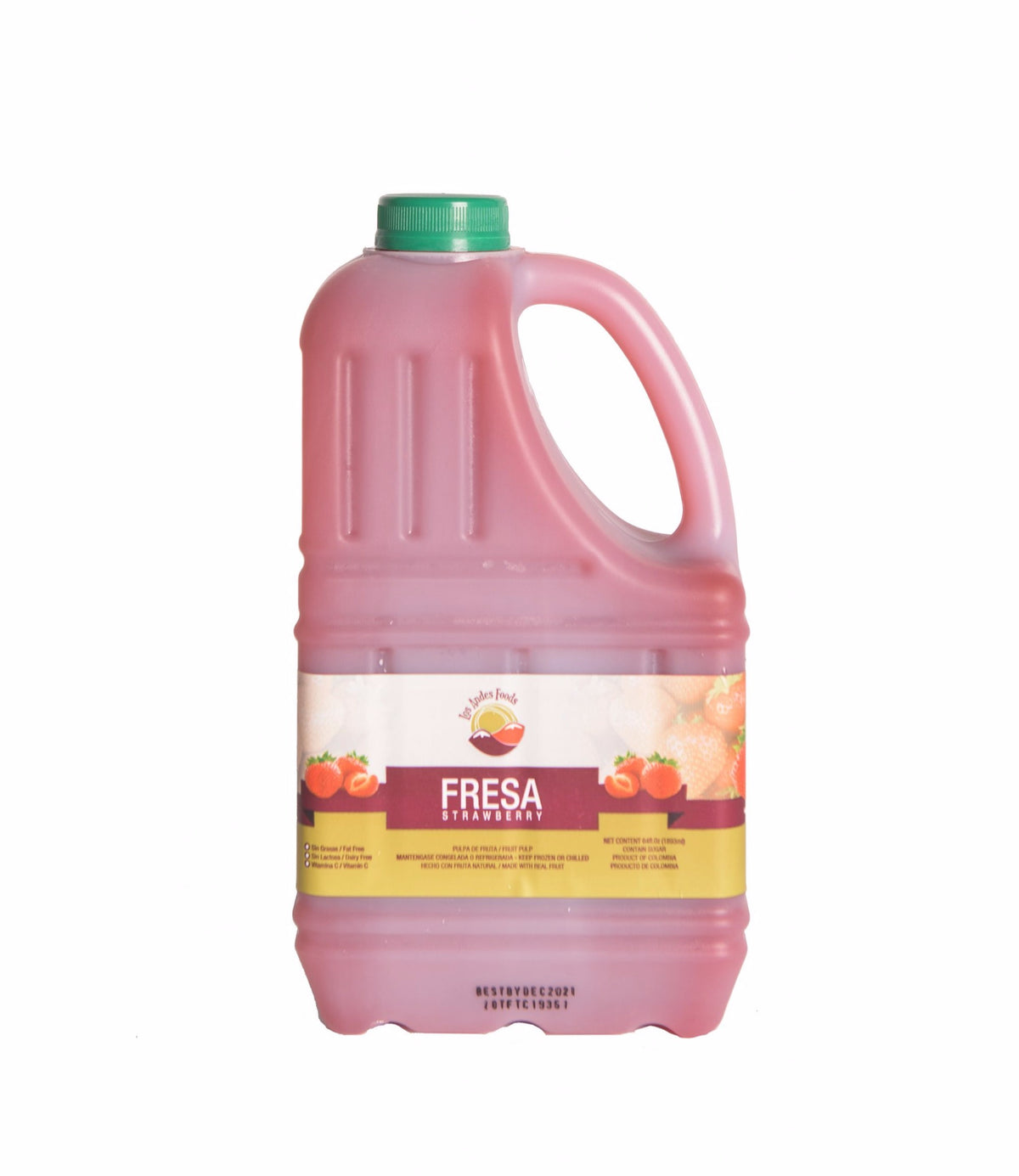 Pulpa fresa (strawberry) Garrafa 64 oz