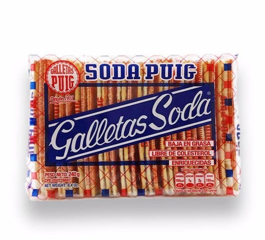 Galletas Soda Puig (240g)