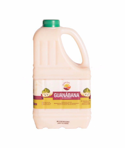 Pulpa Guanábana (soursop). Garrafa 64 oz.