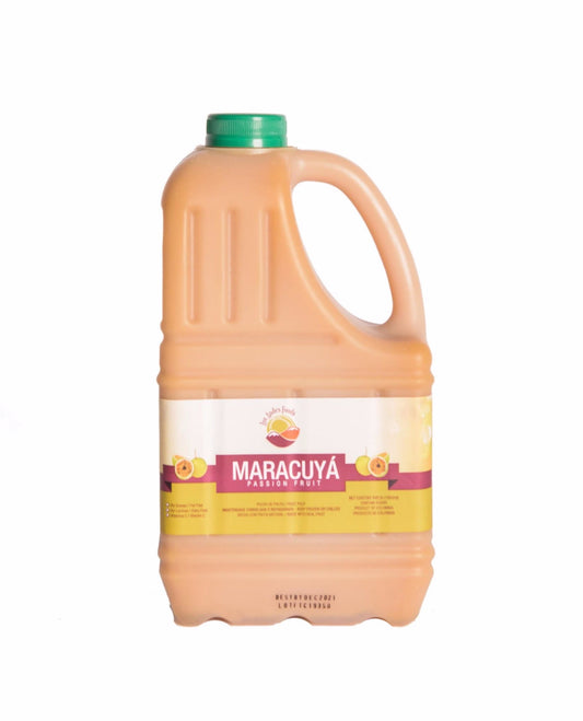 Pulpa parchita (passion fruit) Garrafa 64 oz